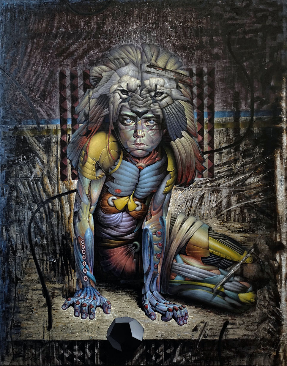 Sekhmet (the series of works Lost Between Worlds), 2023